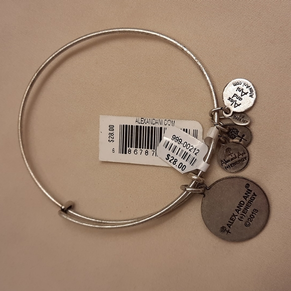 Alex and Ani Initial U Bracelet - Picture 6 of 8